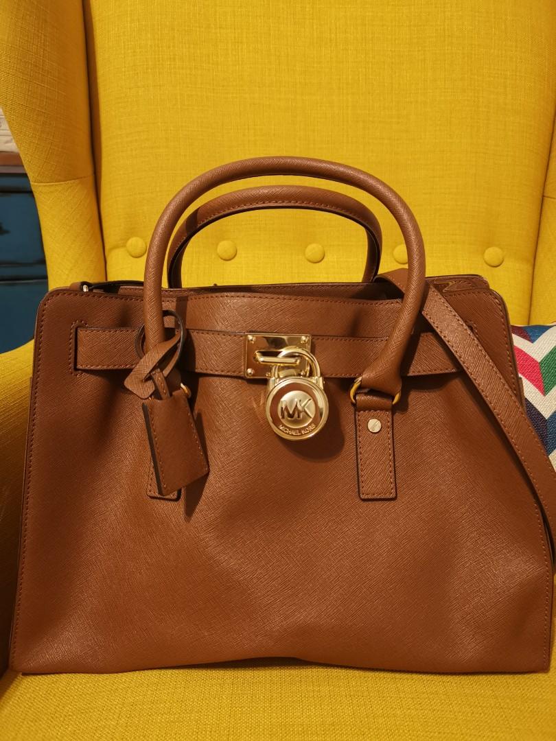 michael kors hamilton bag yellow