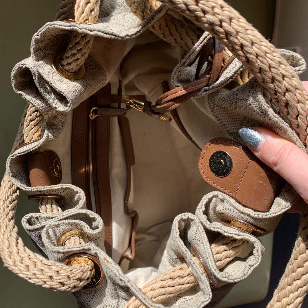 Michael kors purse hotsell with rope handles