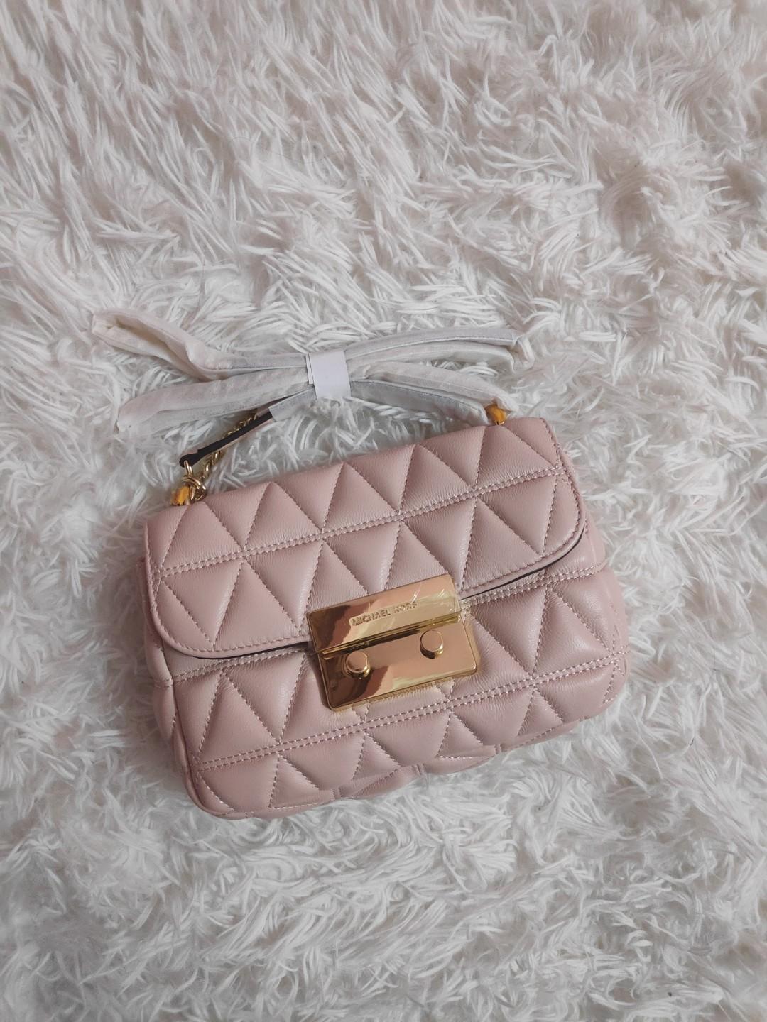 Michael kors small 2025 sloan quilted bag