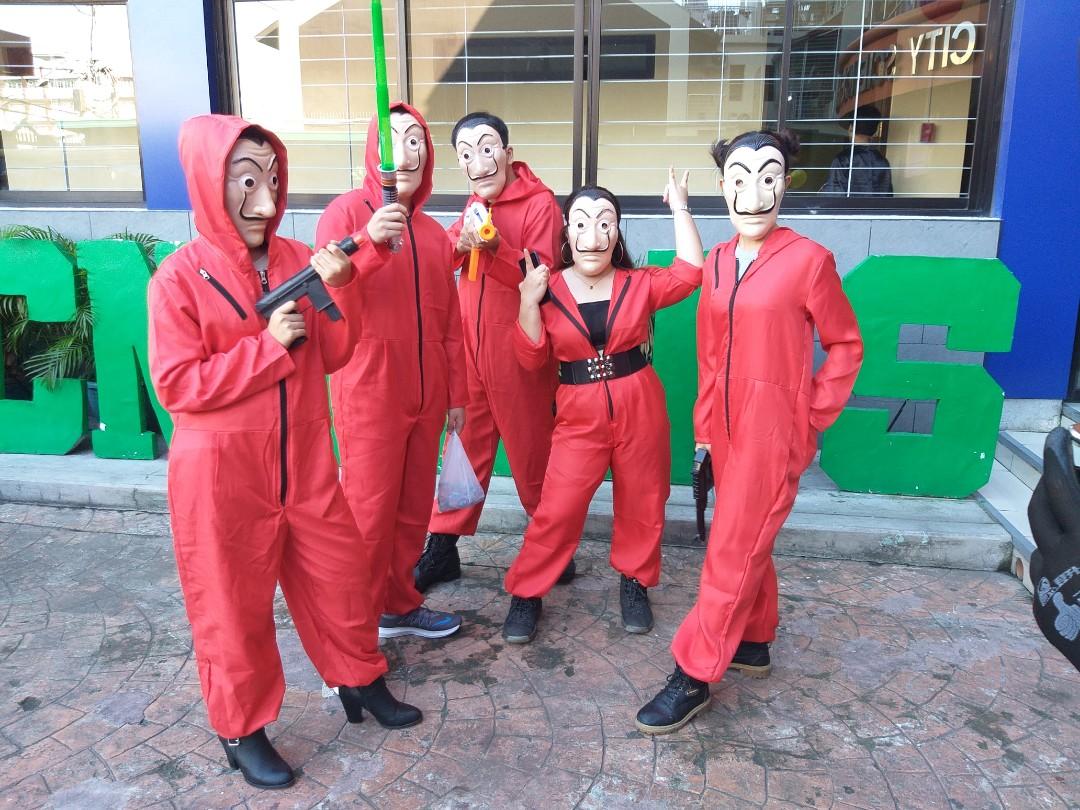 Money Heist Costume Women s Fashion Dresses Sets Jumpsuits on