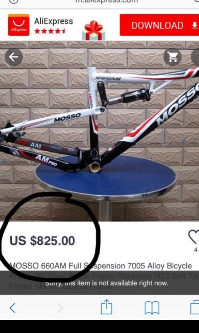 Frame fullsus mosso clearance
