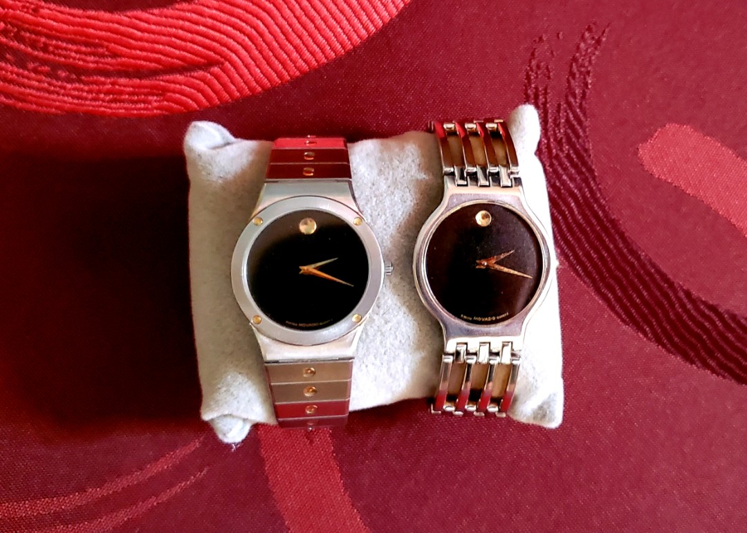 Movado couple watch