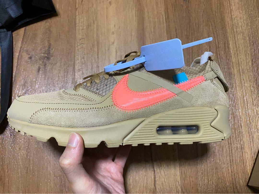 nike air max 90 off white desert ore