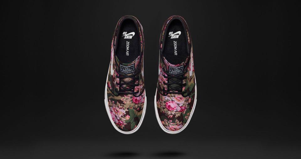Nike SB Stefan Janoski Digi Floral Zoom Sneakers Men s Fashion Footwear Sneakers on Carousell