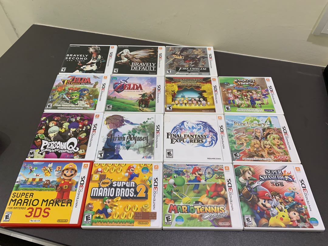 Nintendo 3DS exclusive games, Gaming, Video Games, Nintendo on Carousell