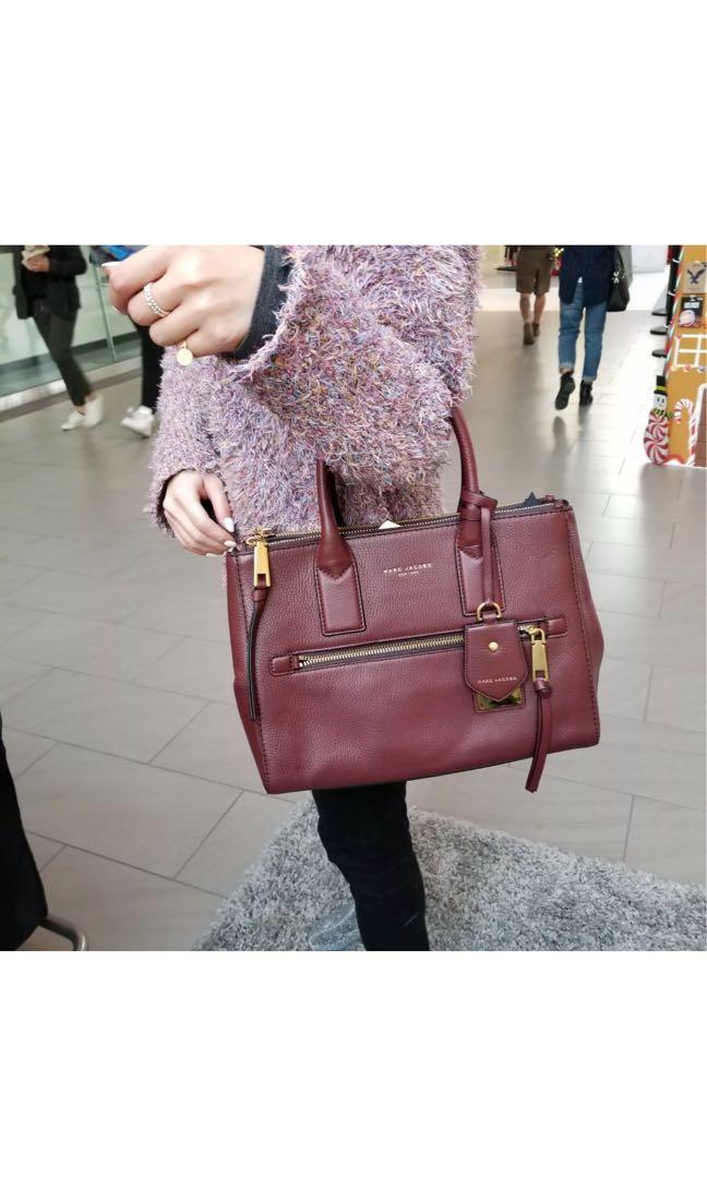 Marc jacobs recruit sales east west leather tote