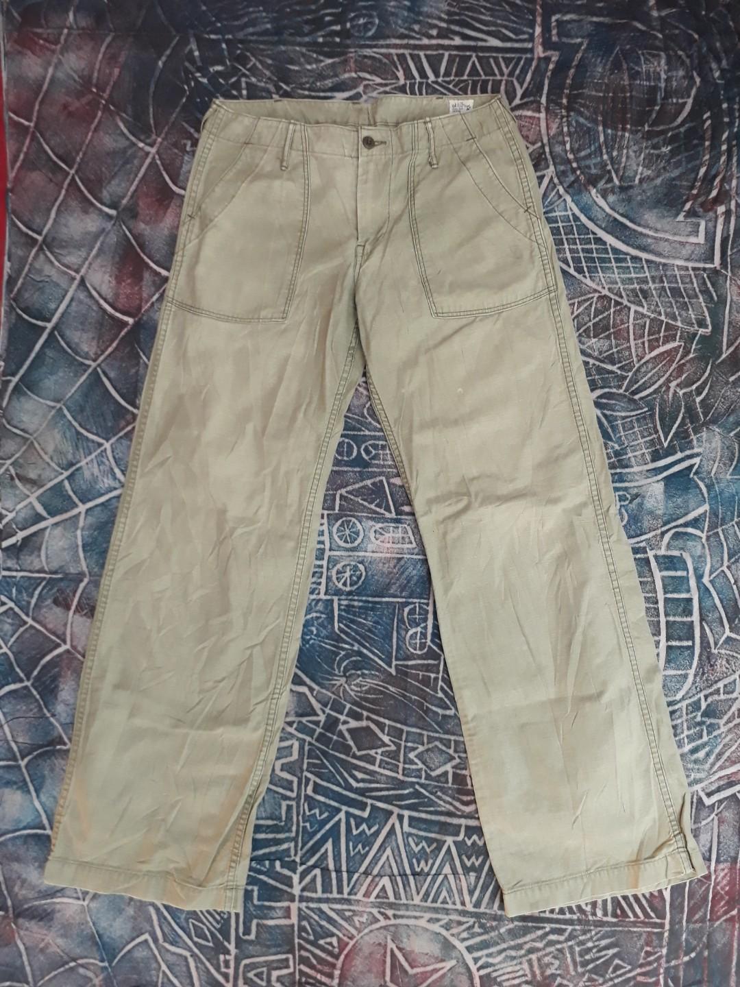 OrSlow fatigue pant buckle back Japan, Men's Fashion, Bottoms, Trousers on  Carousell