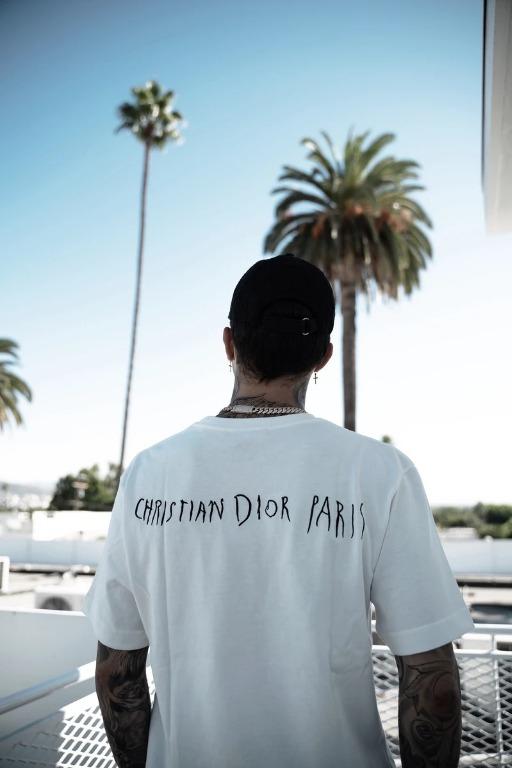 DIOR x RAYMOND PETTIBON コラボグラフィックTシャツ