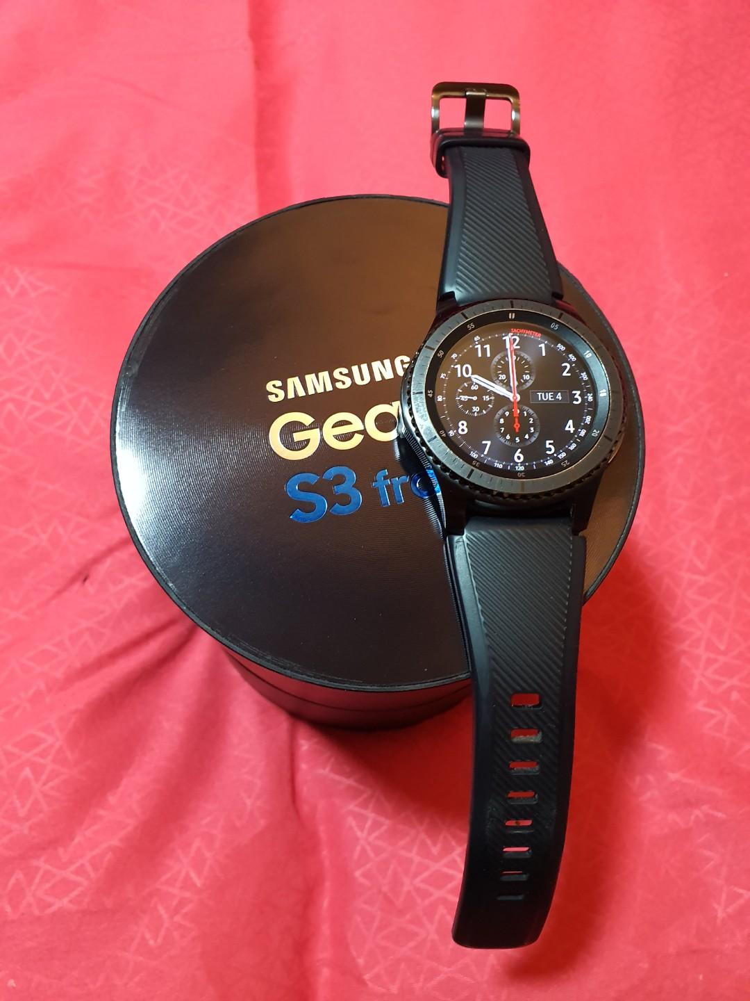 Samsung Gear S3 Frontier LTE used Mobile Phones Gadgets Wearables Smart Watches on Carousell