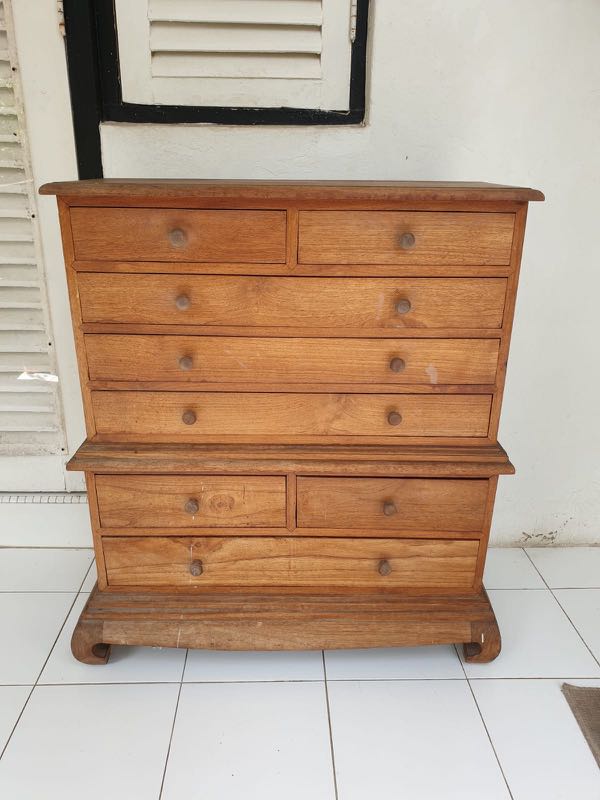 Teakwood dresser, Furniture & Home Living, Furniture, Tables & Sets on