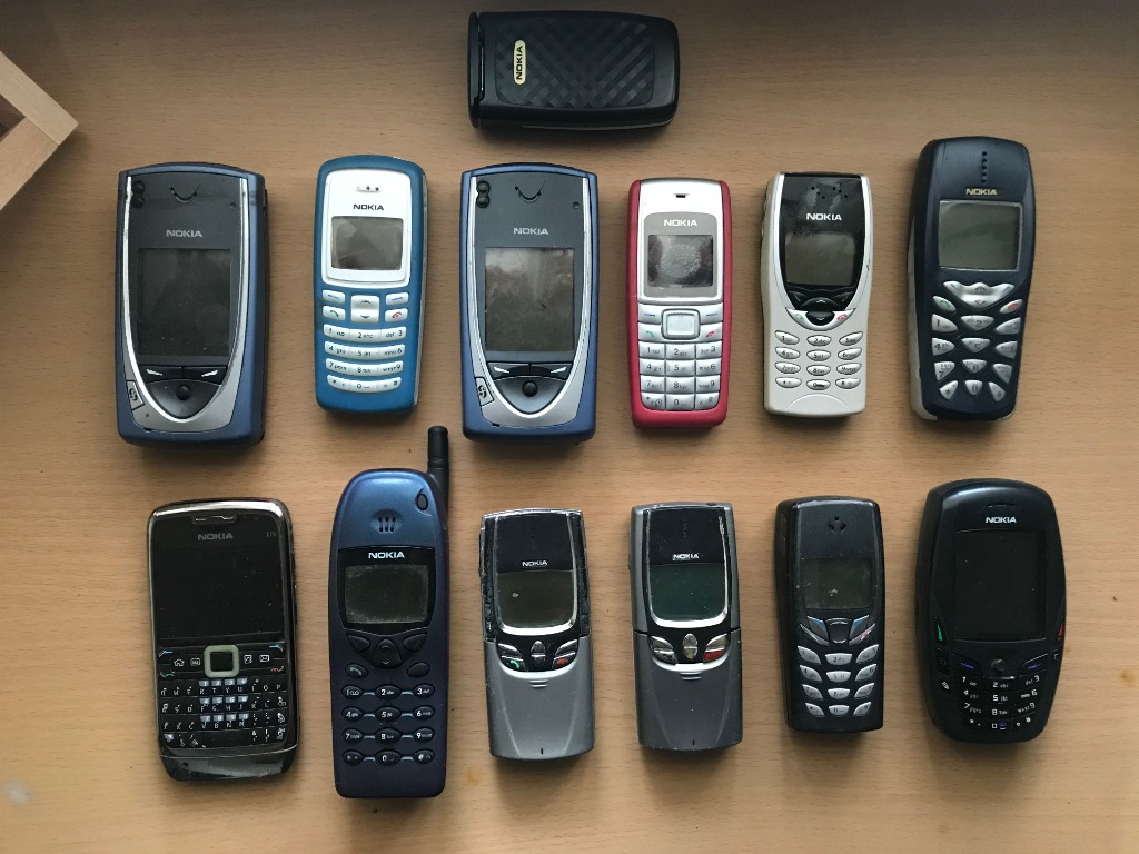 vintage nokia phones not 3310 but 6600 7650 etc