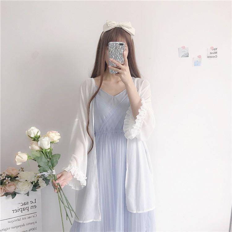 Translucent cardigan new arrivals