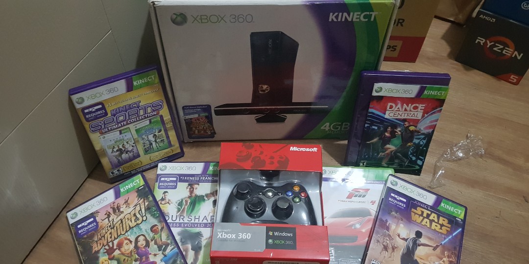 xbox 360 kinect 4gb price