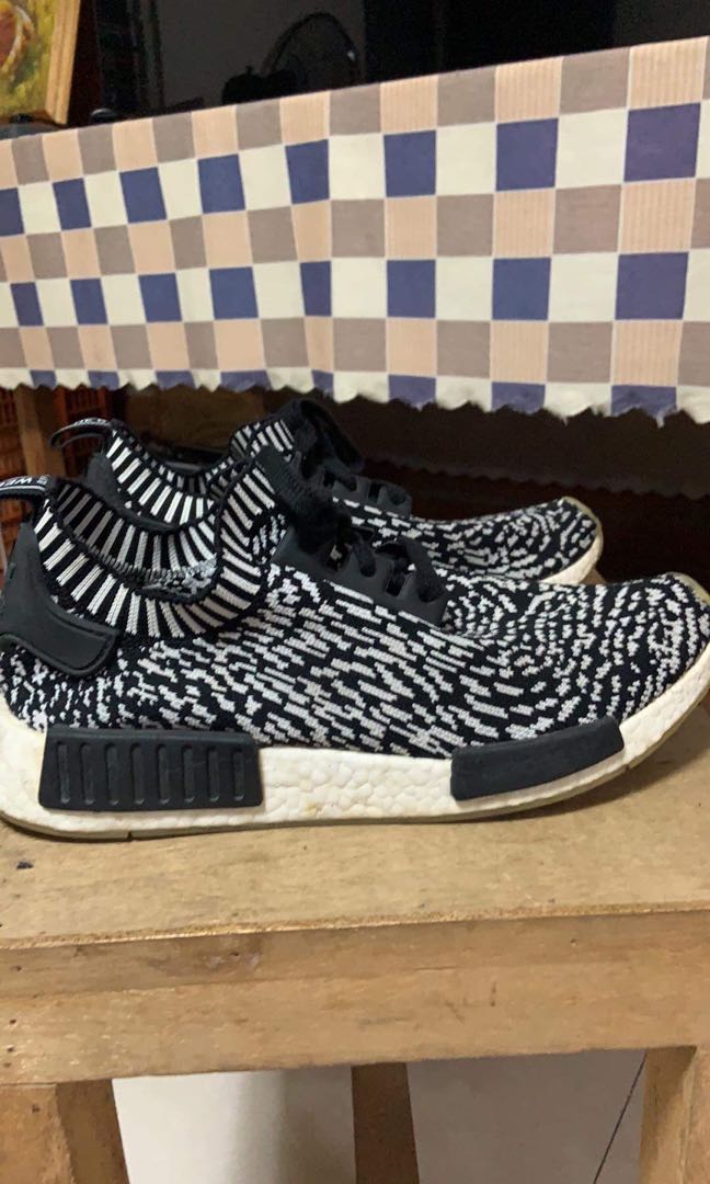 Adidas NMD R1 Zebra 9.5 US Men s Fashion Footwear Sneakers on