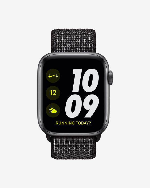 Apple watch series 4 nike plus edition 2025