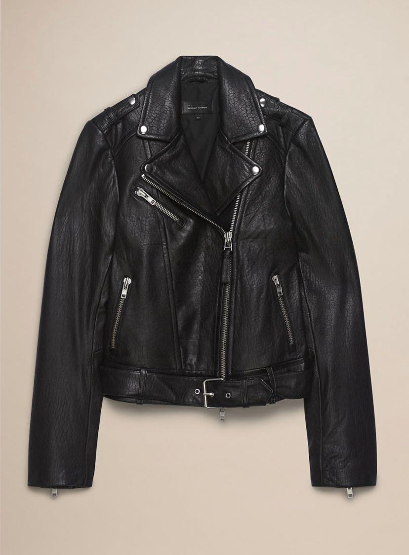 Mackage pebbled leather jacket hotsell