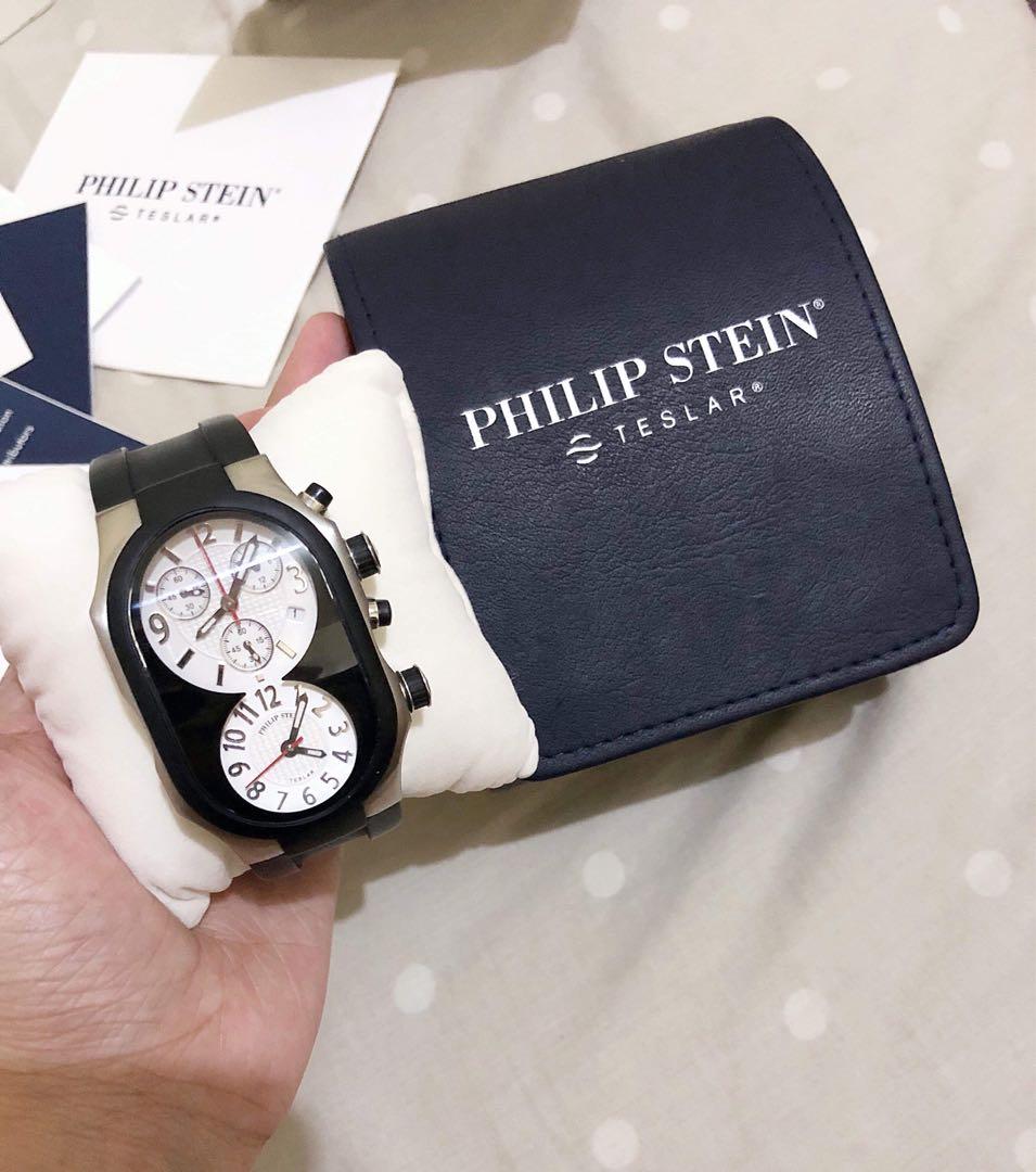 Authentic Philip Stein Chronograph Sport Men s Fashion Watches