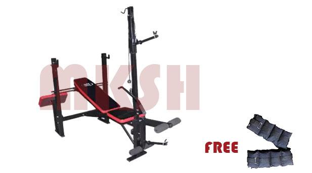 Avant Garde Black Adjustable Utility Weight Bench Press Home Gym