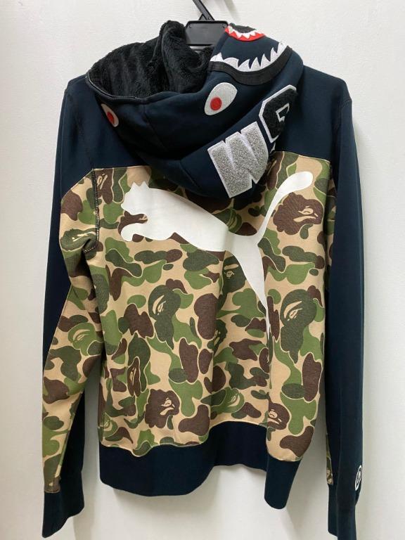 BAPE X Puma ABC Camo Pullover Hoodie