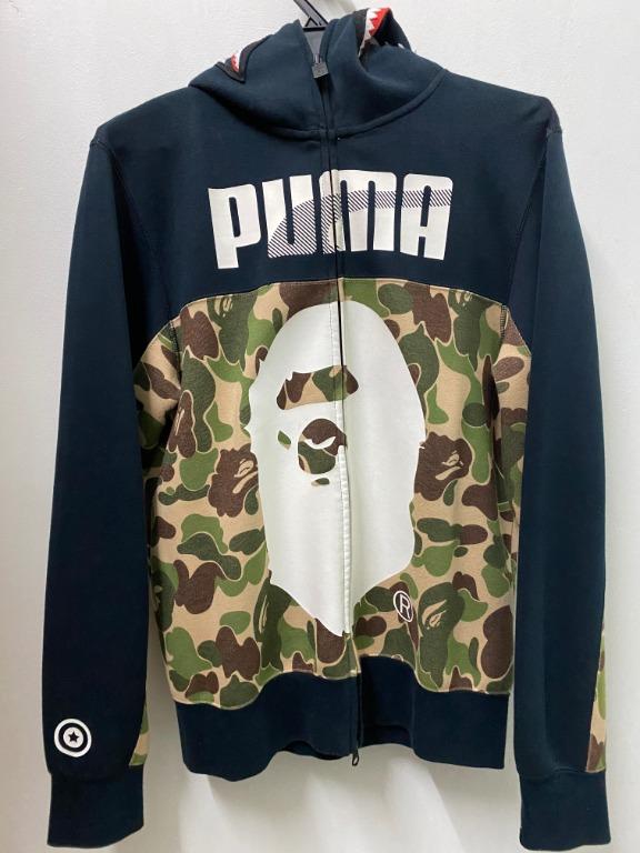 BAPE X Puma ABC Camo Pullover Hoodie