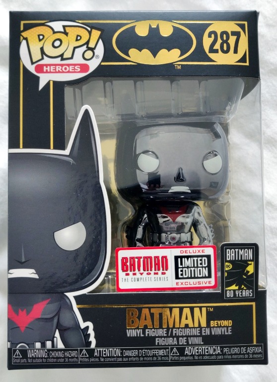 funko pop batman beyond metallic