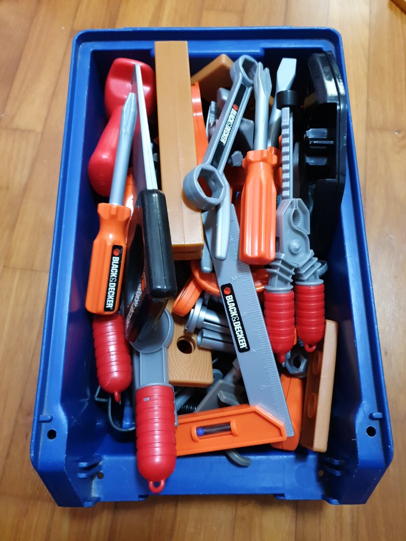 Black and Decker Junior Power Tool Workshop, Hobbies & Toys, Toys & Games  on Carousell
