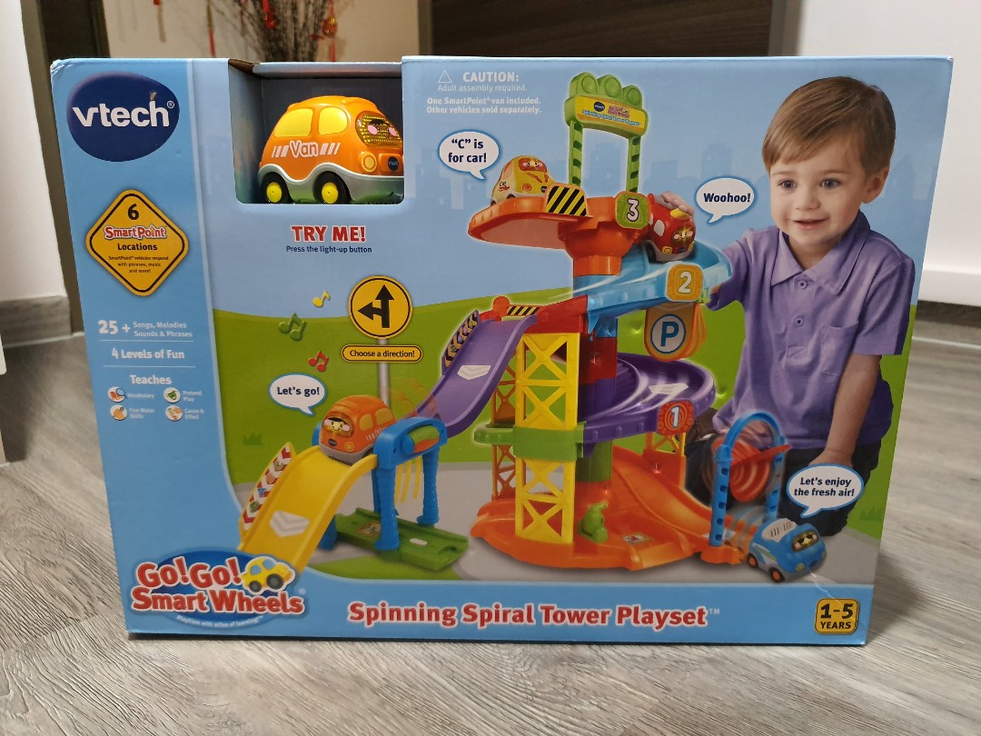 vtech spinning spiral tower