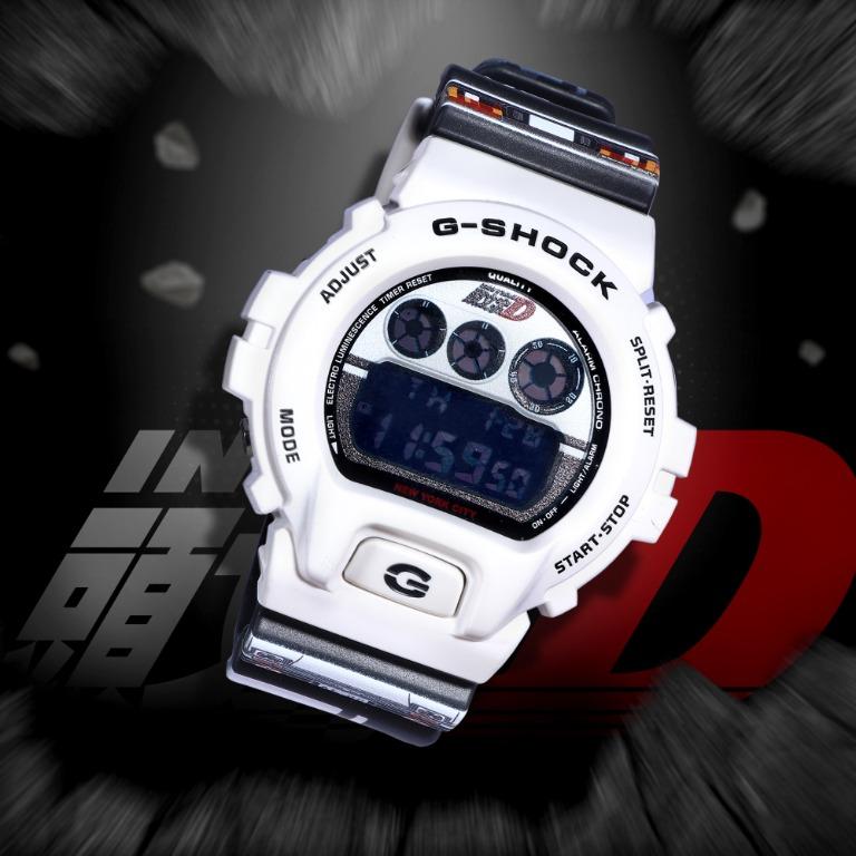 Casio G Shock DW 6900 Initial D Special Series Custom Design Digital Resin Watch