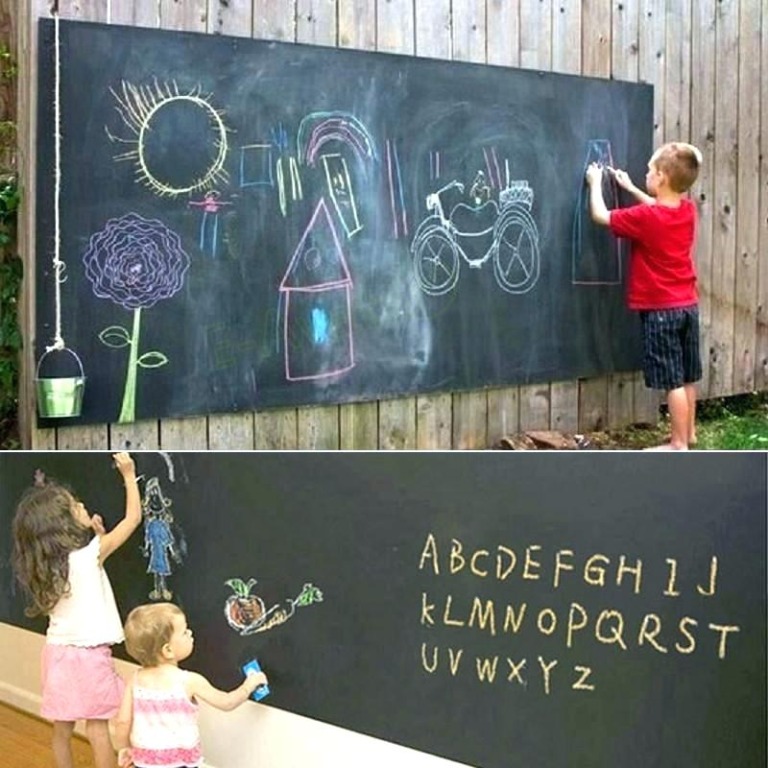 Chalkboard Wallpaper, Furniture, Home Decor, Others on Carousell