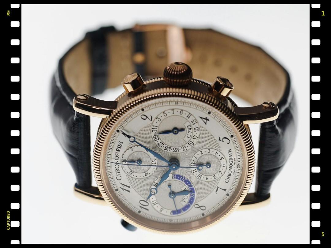 Chronoswiss Chronograph Tora GMT 18KRG Rose Gold