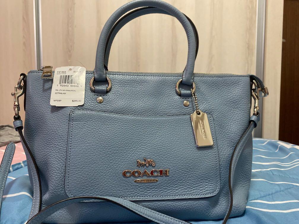 Emma satchel coach bag 2025