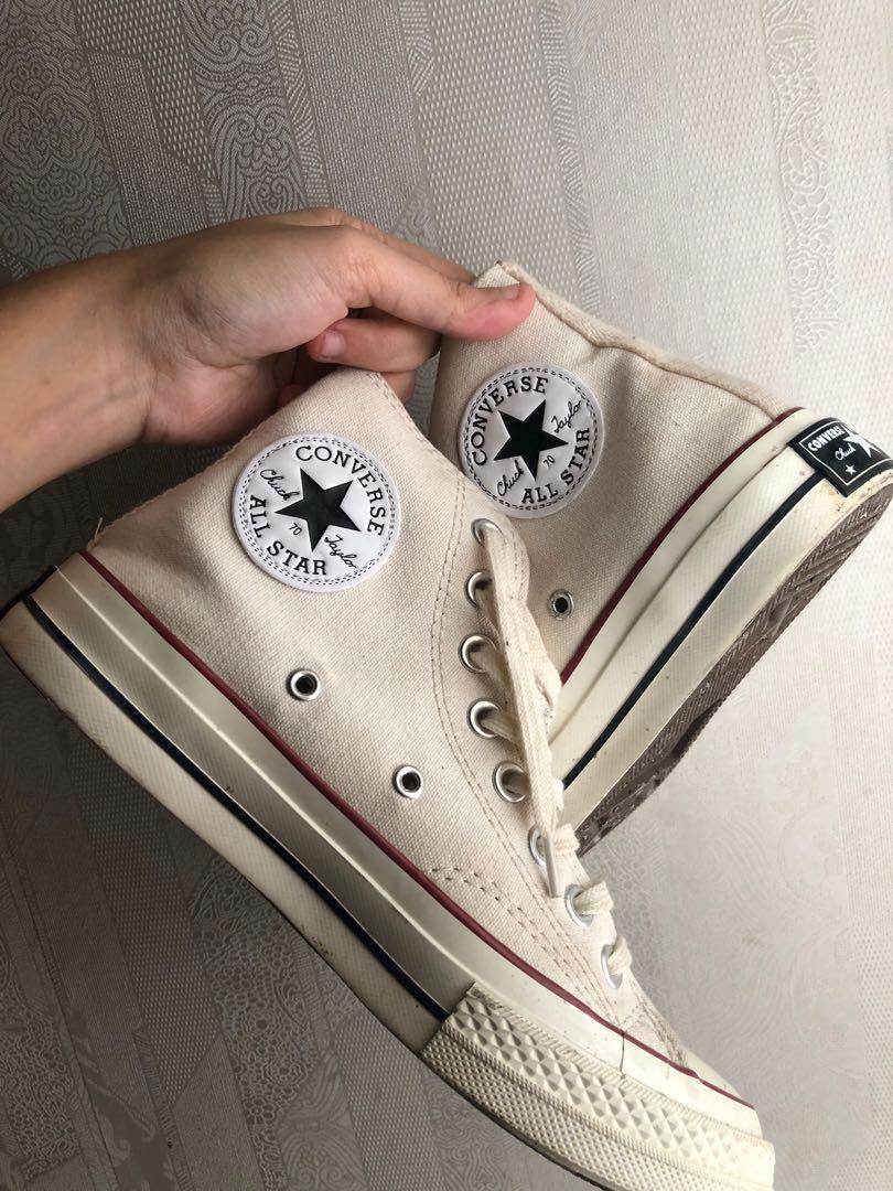 Original converse high store cut