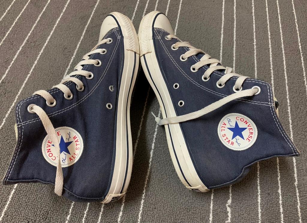Converse High Top Trainers Shoes Size 8.5 UK 42 EU, Men's Fashion,  Footwear, Sneakers on Carousell