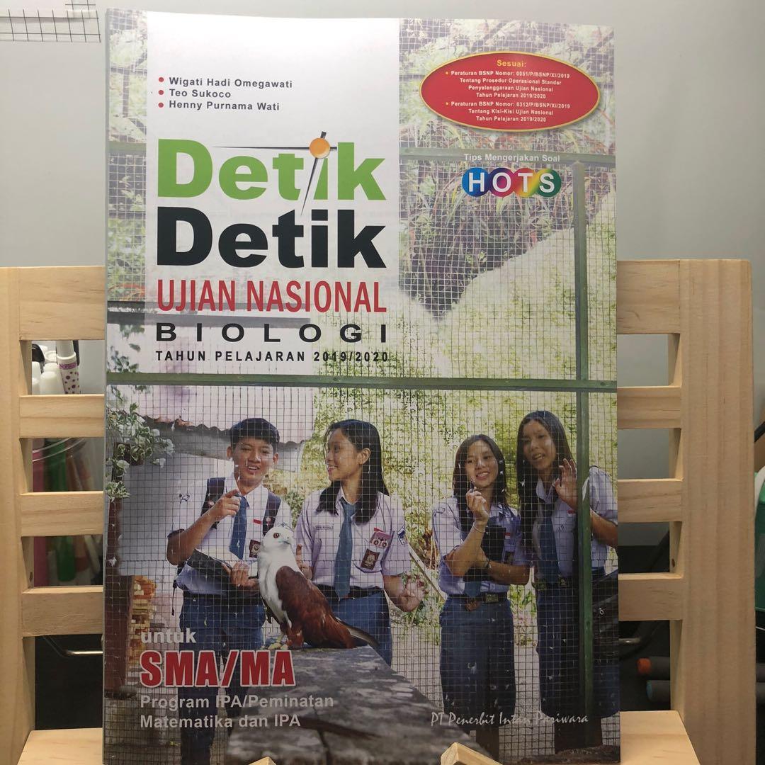 Detik Detik Un 2020 Biologi Kunci Jawaban Buku Alat Tulis Buku Pelajaran Di Carousell