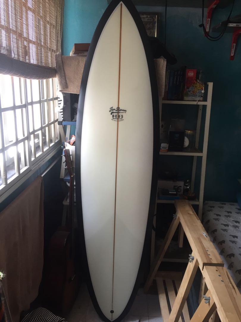 Deus surfboard top