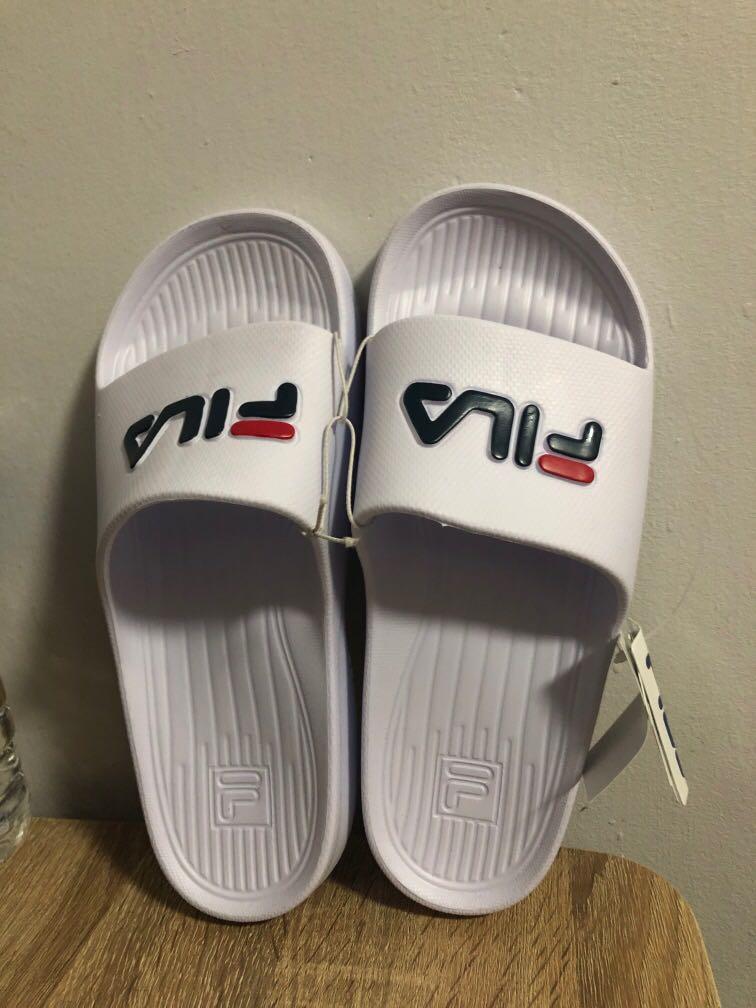 fila slide on sneakers