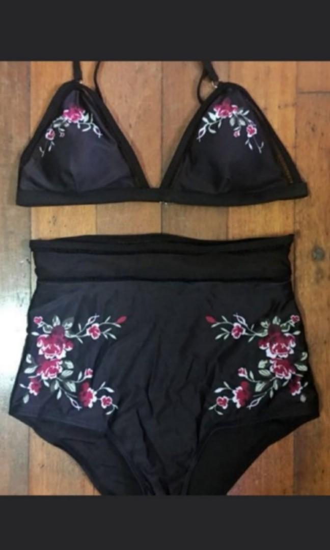 Floral Sakura Bikini, Women's Fashion, Swimwear, Bikinis & Swimsuits on ...