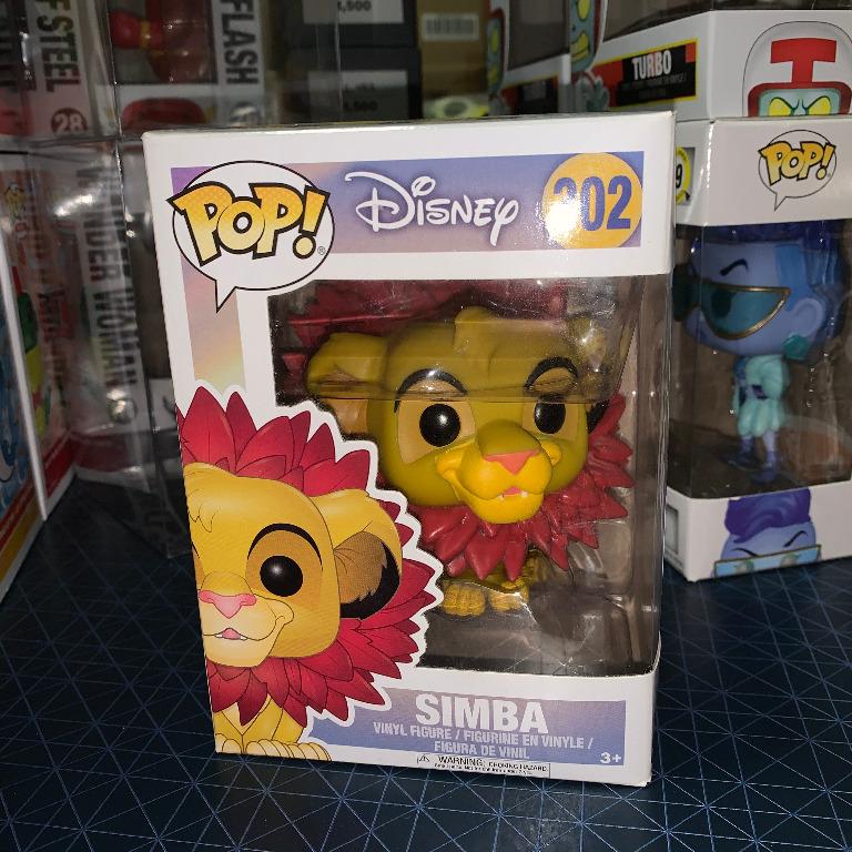 Disney The Lion King Pop! Simba (Leaf Mane) Vinyl Figure