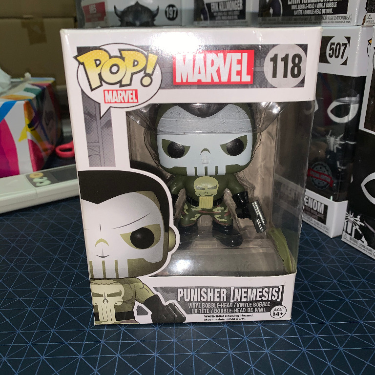 punisher nemesis funko pop