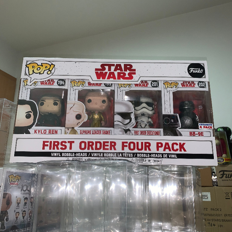 Funko Pop Star Wars First Order Four Pack Costco Exclusive, Hobbies