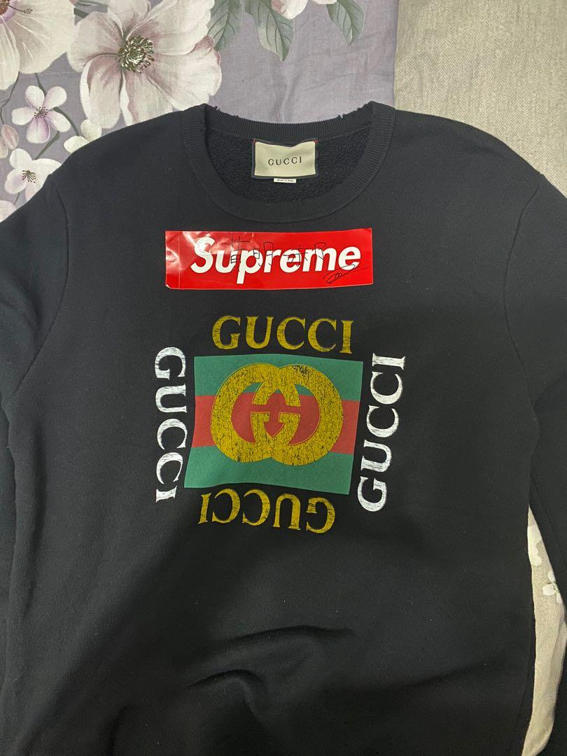 gucci cotton sweatshirt