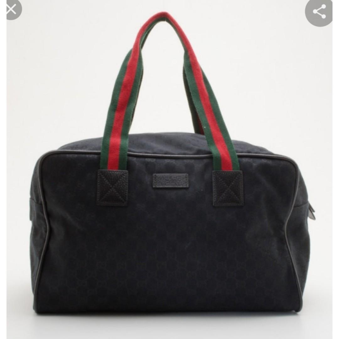 gucci travel tote