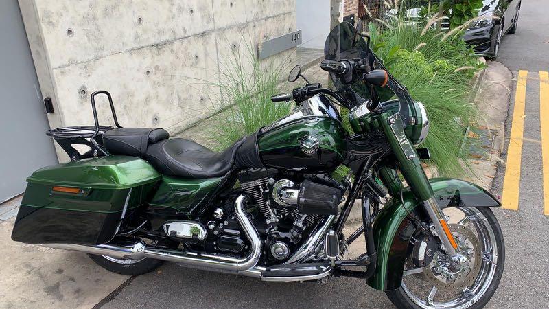 2014 cvo road shop king for sale
