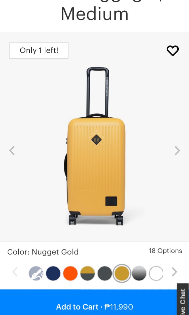 Herschel trade luggage hotsell medium