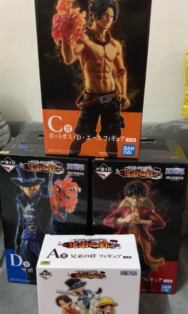 One Piece Statuette PVC P.O.P. NEO-Maximum Luffy & Ace Bond Between Brothers 20th Limited Ver 25 Cm