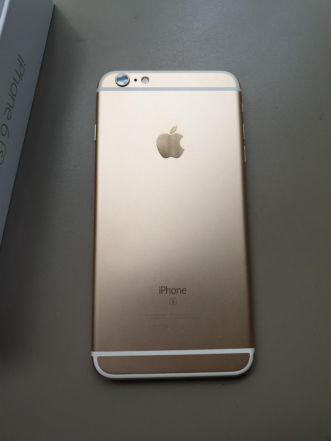 Iphone 6s Plus 32g (Category: iPhone 6 Series) located in Rizal. Submitted by annelimited_stuffs (Listing ID 276179521, Image 2). Description: Box with receipt, cases and charger Open for swap to iphone X..