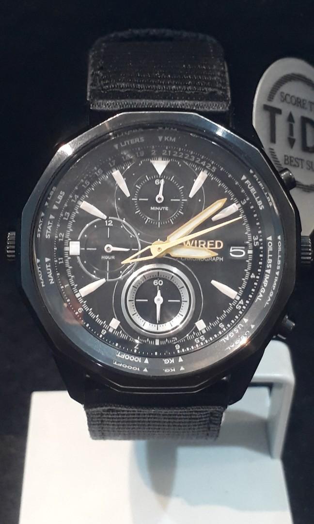 Jam tangan 2025 wired chronograph