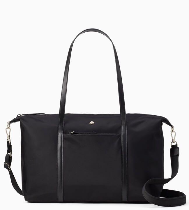 kate spade nylon duffle bag