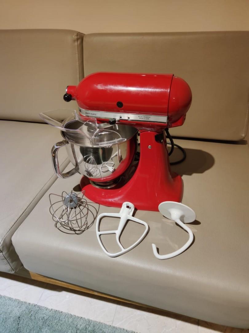 Kitchenaid Mixer W 3 Attachments Home Appliances Kitchenware On Carousell