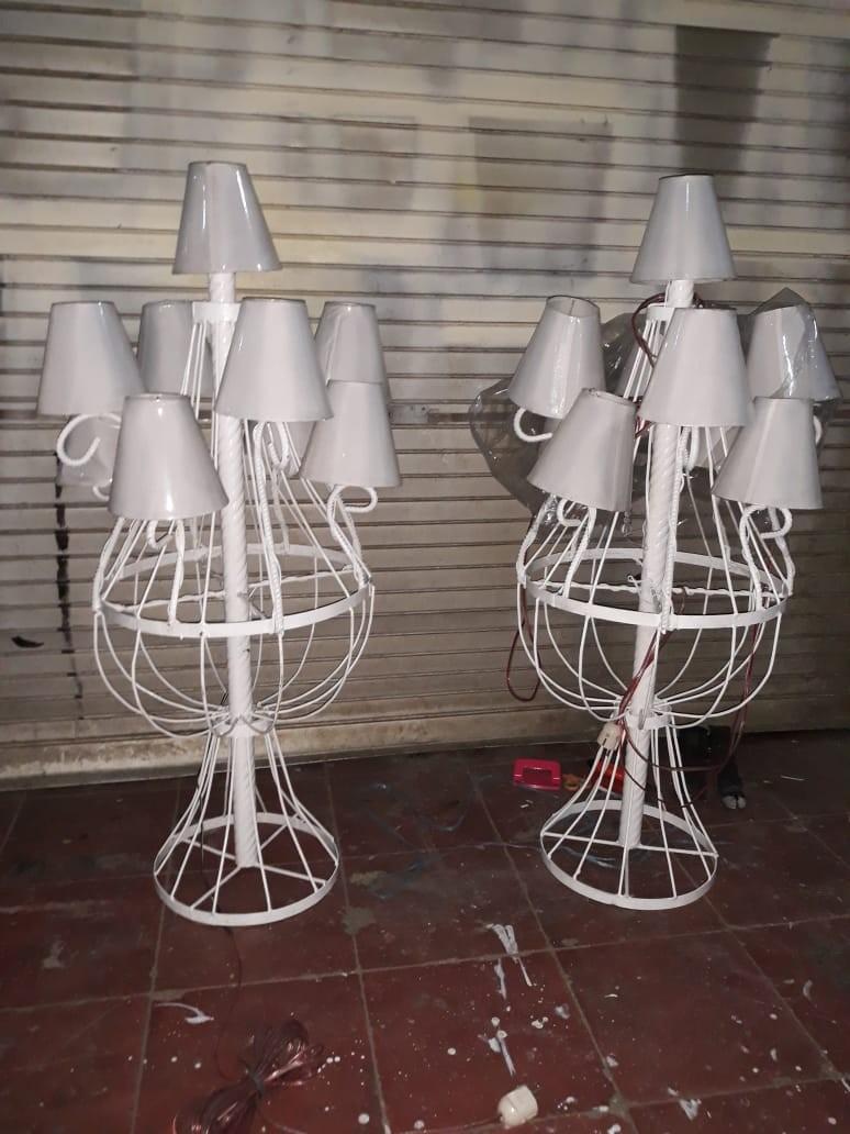 Lampu standing dekorasi, Serba Serbi, Others di Carousell